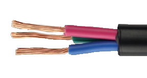 Copper Core PVC Insulated PVC Sheathed Flexible Cable RVV